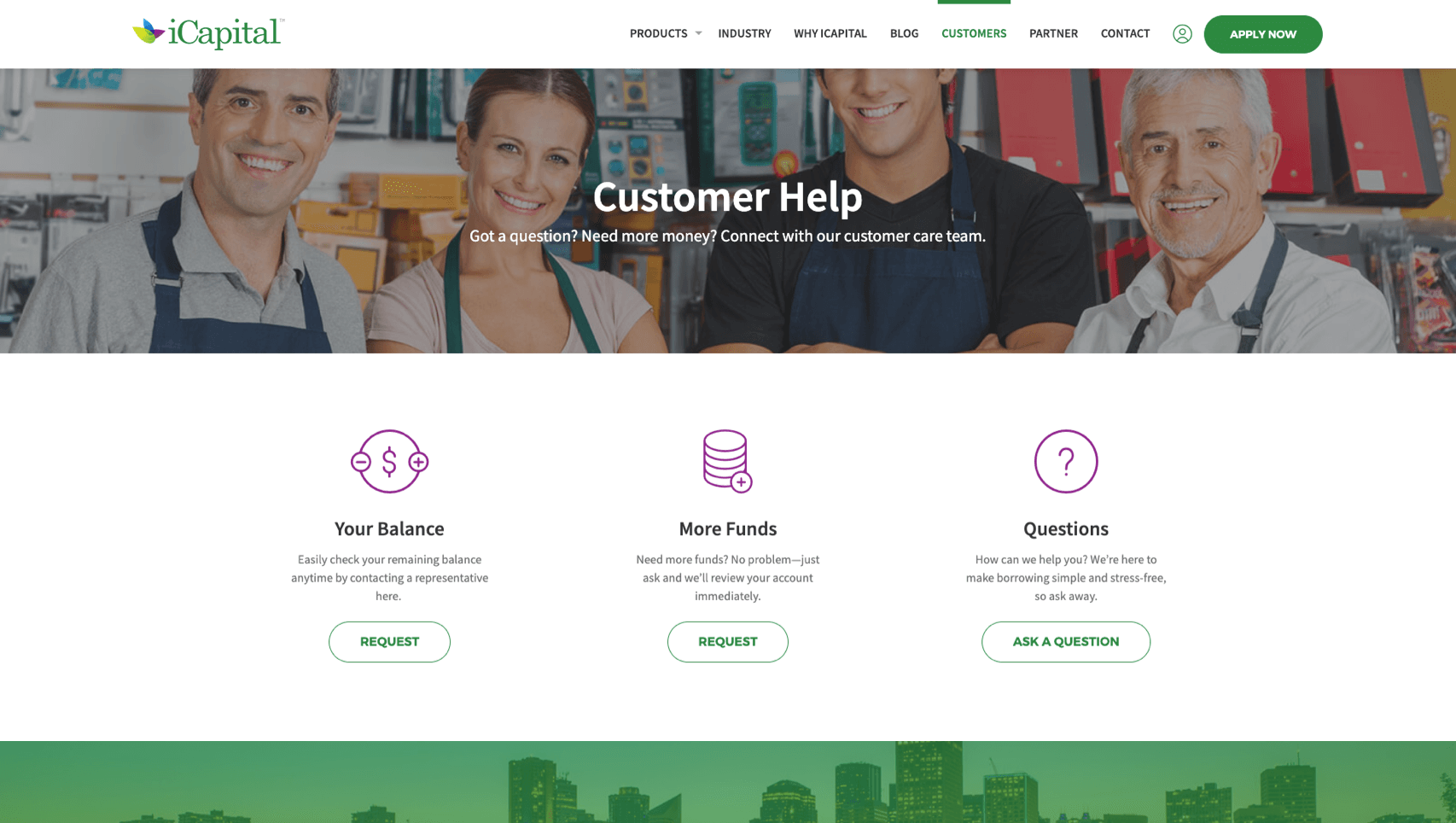 Customer Help - Desktop